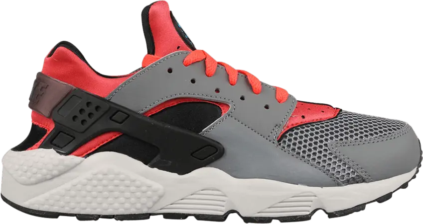  Nike Air Huarache Cool Grey Crimson