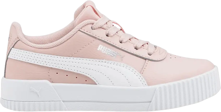  Puma Carina Little Kid &#039;Chalk Pink White&#039;