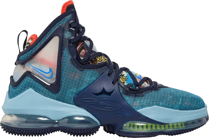  Nike LeBron 19 &#039;Fast Food - Dutch Blue&#039;