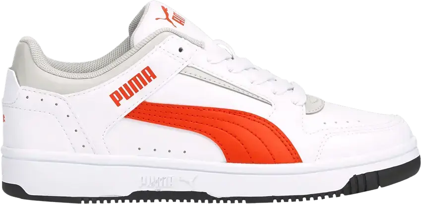  Puma Rebound Joy Low Jr &#039;White Cherry Tomato&#039;