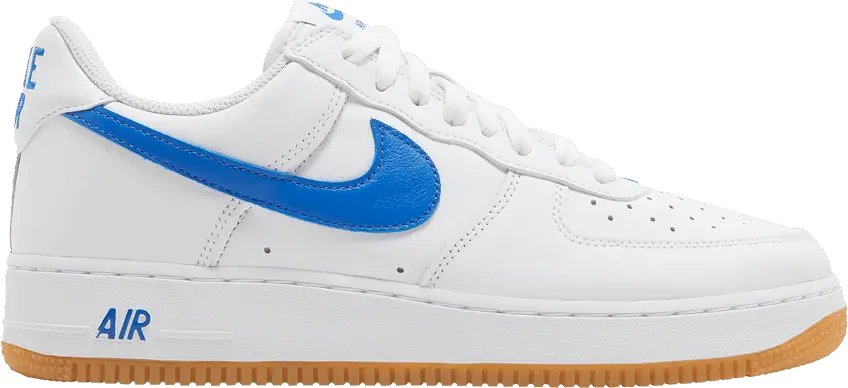  Nike Air Force 1 &#039;07 Low Color of the Month Varsity Royal Gum