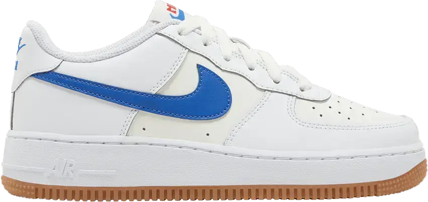  Nike Air Force 1 Low White Game Royal (GS)