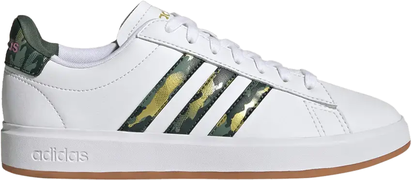  Adidas Wmns Grand Court 2.0 &#039;White Camo&#039;