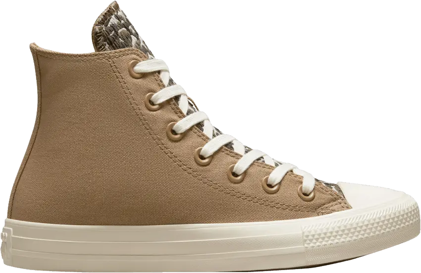  Converse Wmns Chuck Taylor All Star High &#039;Jacquard Camo - Sand Dune&#039;