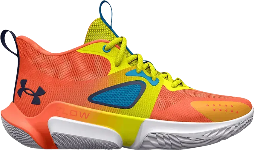  Under Armour Wmns Flow Breakthru 3 E24 &#039;Panic Orange Yellow Ray&#039;