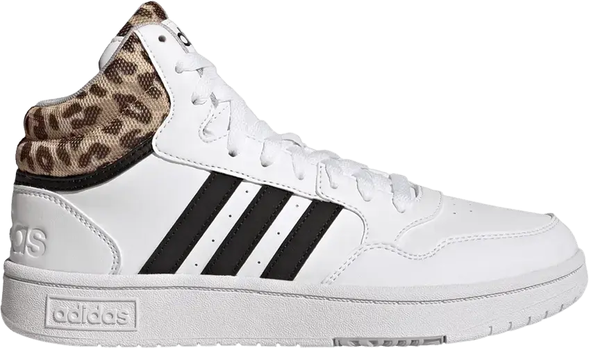  Adidas Wmns Hoops 3.0 Mid Classic &#039;Leopard&#039;