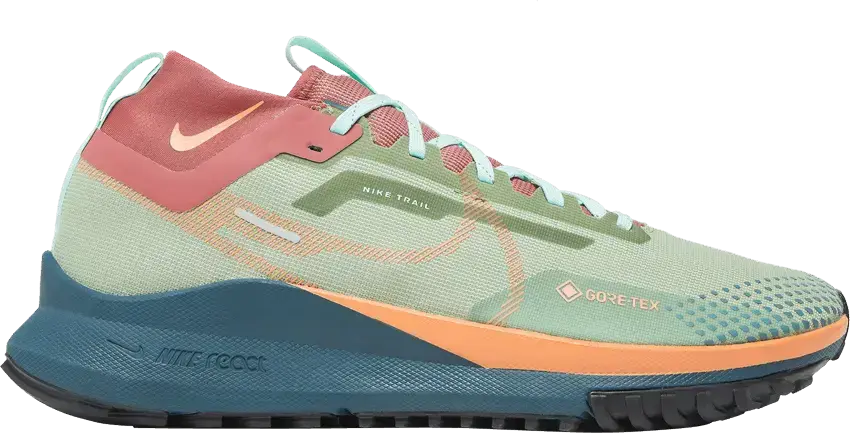  Nike React Pegasus Trail 4 Gore-Tex Alligator Orange Trance