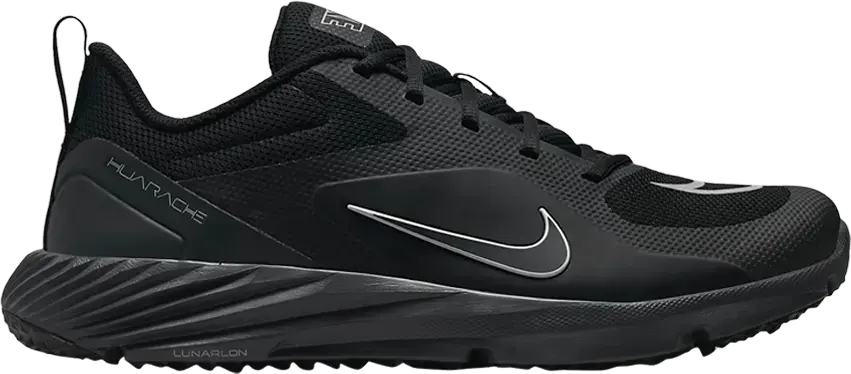 Nike Alpha Huarache 8 Pro TF &#039;Black Dark Smoke Grey&#039;