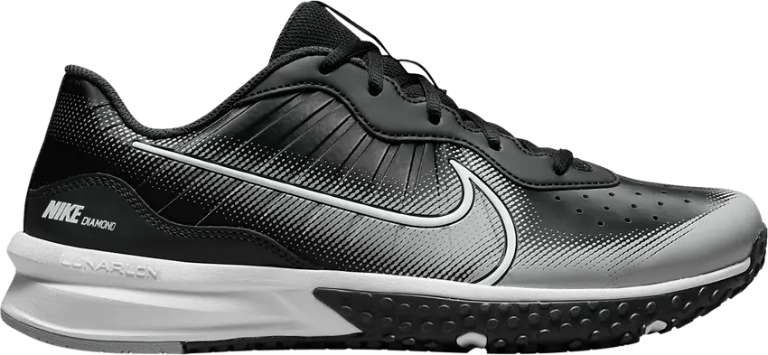  Nike Alpha Huarache Varsity 4 TF &#039;Black Dark Smoke Grey&#039;