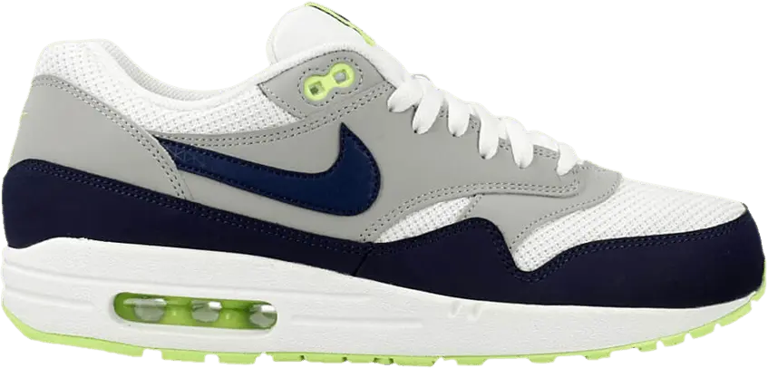  Nike Air Max 1 White Navy Ghost Green