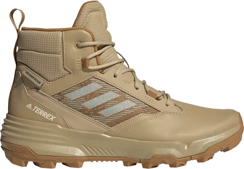  Adidas Terrex Unity Leather Mid Rain.RDY &#039;Beige Tone Mesa&#039;