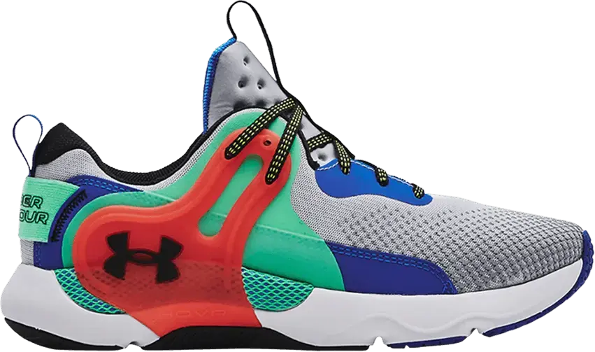 Under Armour HOVR Apex 3 &#039;Mod Grey Red Aqua&#039;