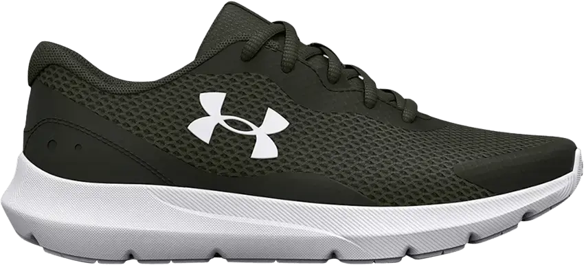  Under Armour Surge 3 GS &#039;Baroque Green White&#039;