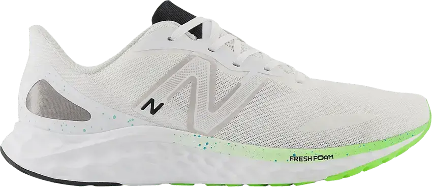  New Balance Fresh Foam Arishi v4 &#039;White Pixel Green&#039;