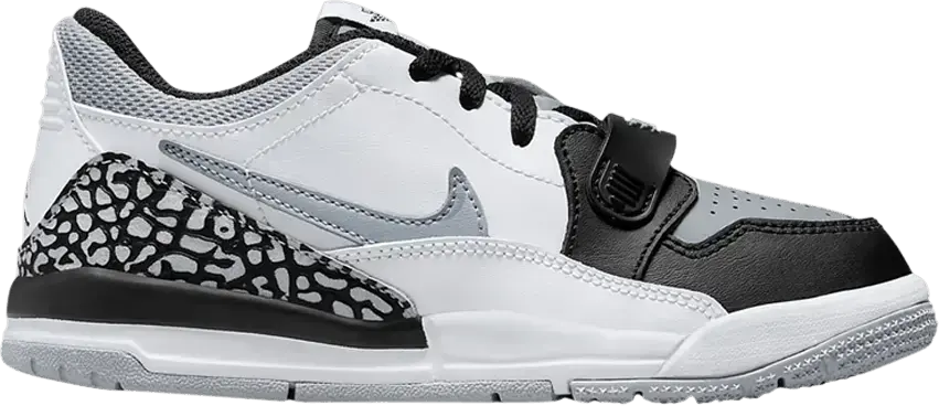  Jordan Legacy 312 Low White Black Wolf Grey (PS)