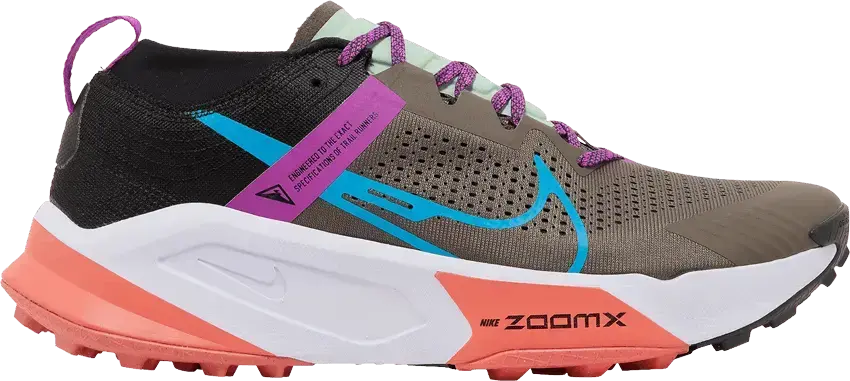  Nike ZoomX Zegama Trail Ironstone Laser Blue Magic Ember