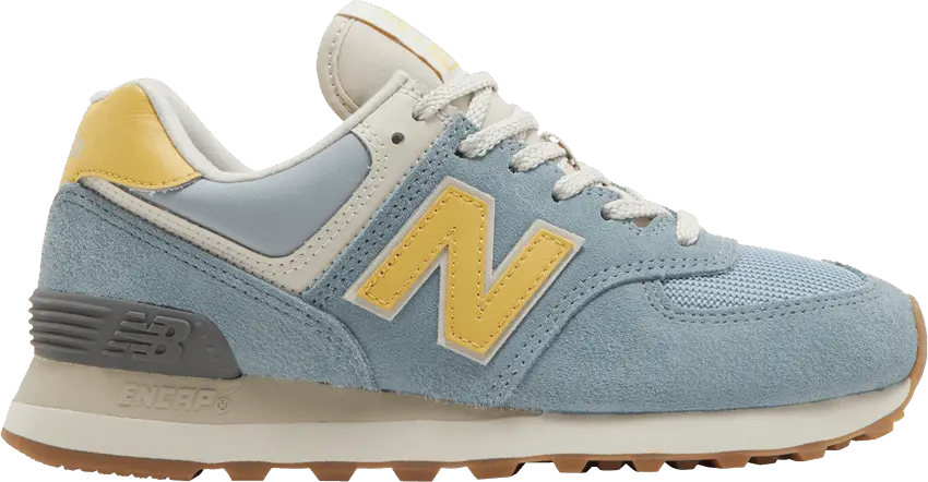  New Balance 574 Light Slate Wheat Field (Women&#039;s)