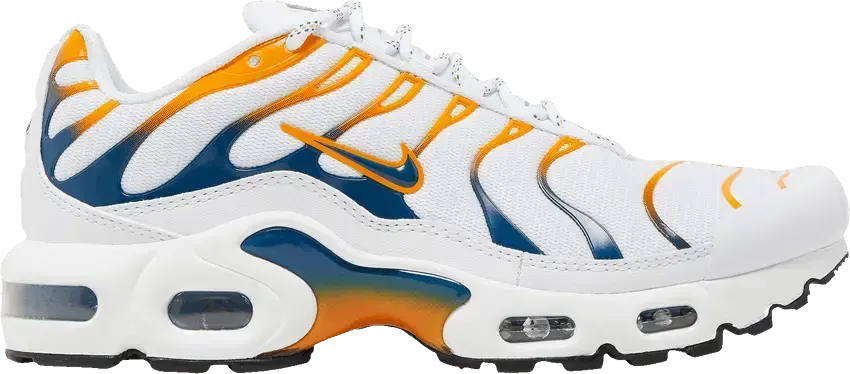  Nike Air Max Plus Hiking White Kumquat Marina (GS)