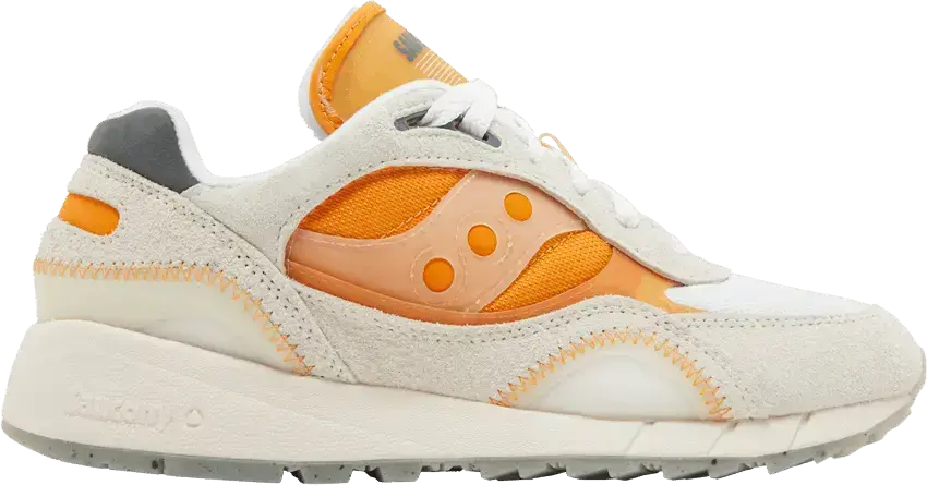  Saucony Shadow 6000 Transparent White Orange