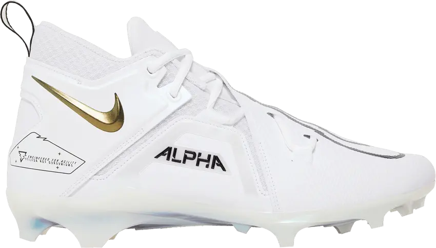  Nike Alpha Menace Pro 3 White Gold