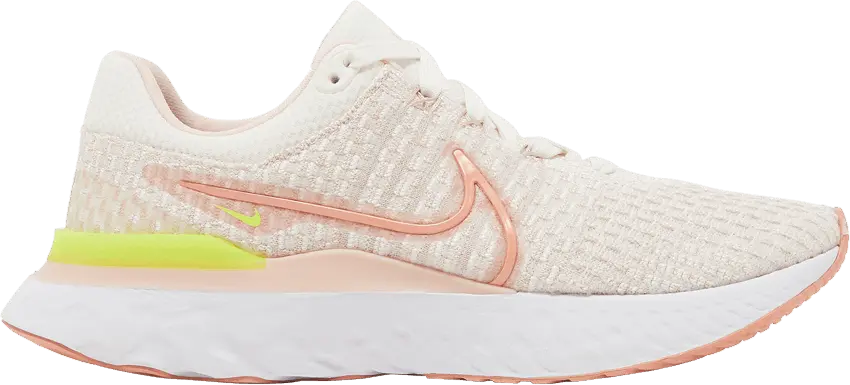  Nike React Infinity Run Flyknit 3 Light Madder Root Atmosphere (Women&#039;s)