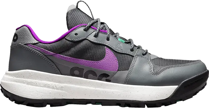 Nike ACG Lowcate Smoke Grey Dark Smoke Grey Vivid Purple