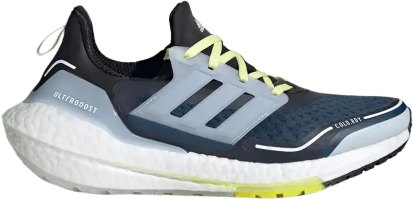  Adidas adidas Ultra Boost Cold.RDY Crew Navy Pulse Yellow (Women&#039;s)
