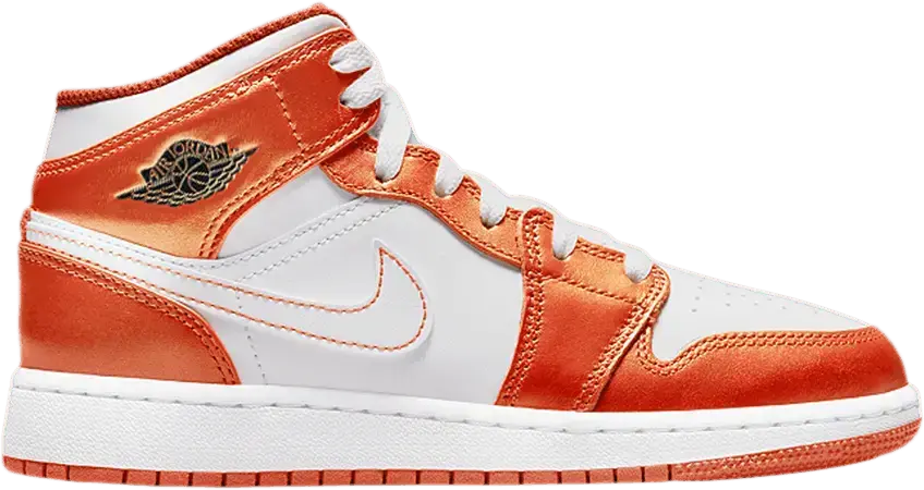  Jordan 1 Mid SE Metallic Electro Orange (PS)