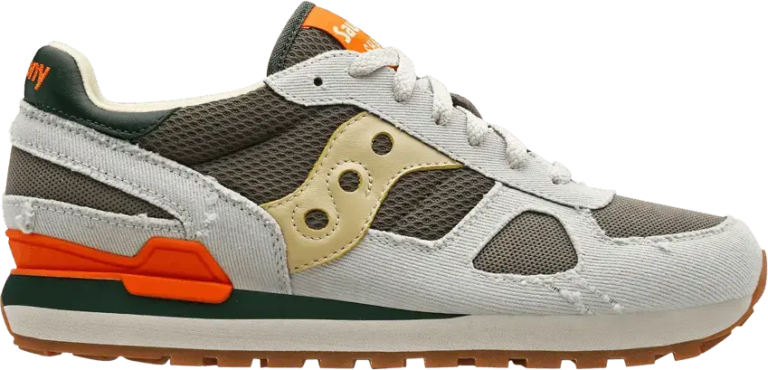  Saucony Shadow Original Light Blue Green Orange