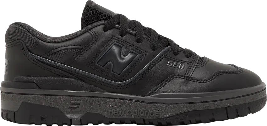  New Balance 550 Triple Black (GS)