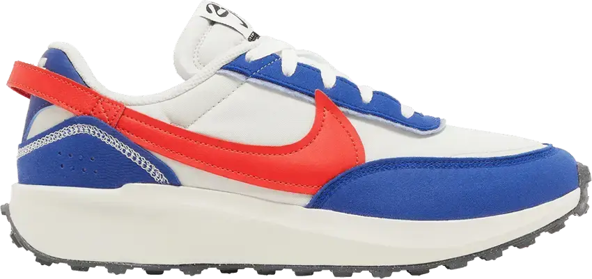  Nike Waffle Debut Swoosh Habanero Red Old Royal