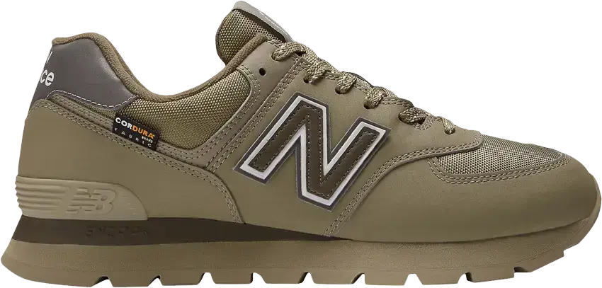  New Balance 574 Cordura Rugged Brown White