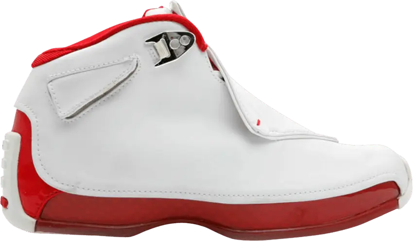  Jordan 18 OG White Red (GS)