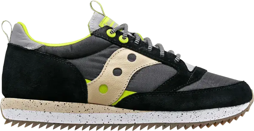  Saucony Jazz 81 Peak Premium Black Acid Lime