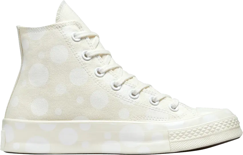  Converse Chuck Taylor All Star 70 Hi Polka Dots Egret White Egret (Women&#039;s)