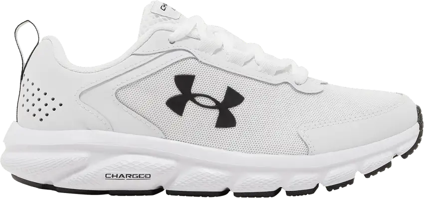  Under Armour Wmns Charged Assert 9 &#039;White Black&#039;