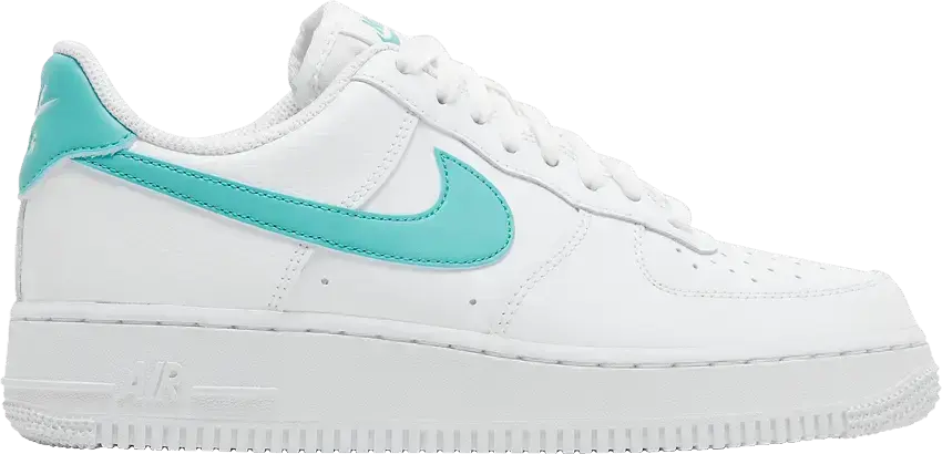  Nike Air Force 1 Low White Washed Teal (Women&#039;s)