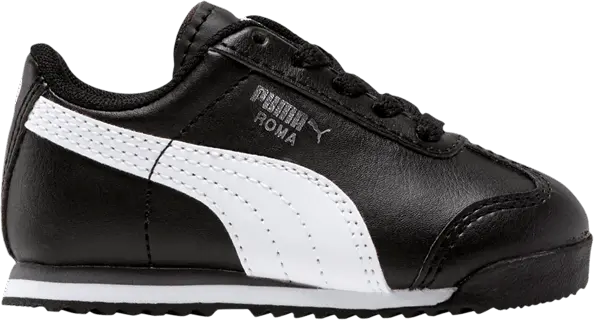  Puma Roma Basic Infant &#039;Black White&#039;