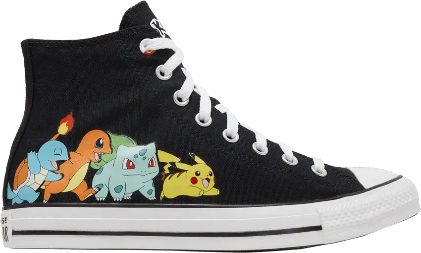  Converse Pokemon x Chuck Taylor All Star High &#039;First Partners&#039;