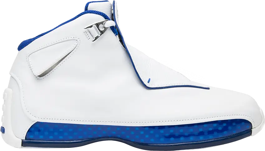  Jordan 18 OG White Sport Royal