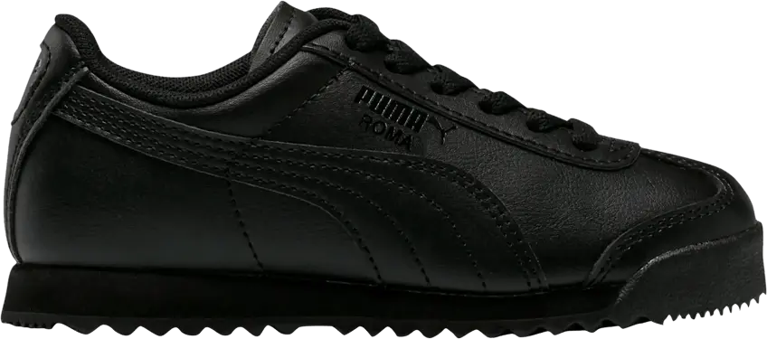  Puma Roma Basic Little Kid &#039;Black&#039;