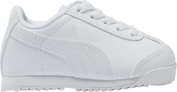  Puma Roma Basic Infant &#039;White Light Grey&#039;