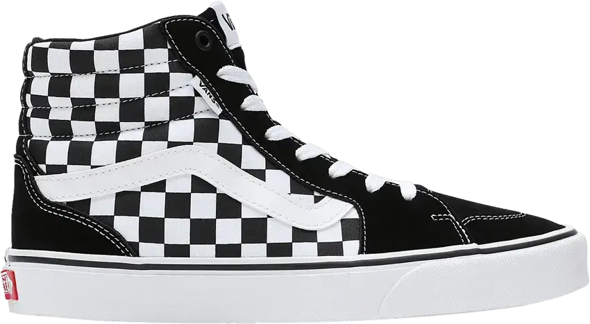  Vans Filmore High &#039;Checkerboard - Black White&#039;