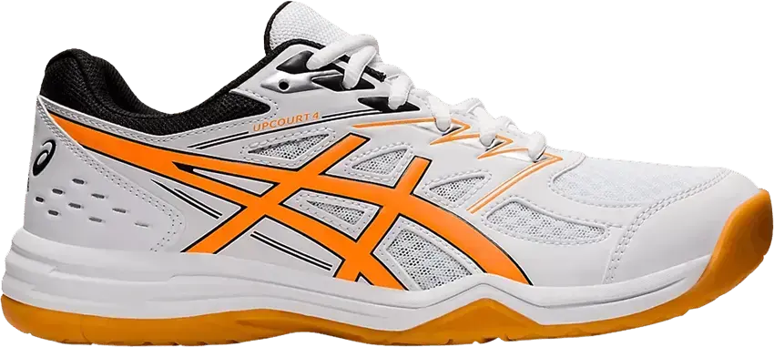  Asics Upcourt 4 &#039;White Shocking Orange&#039;