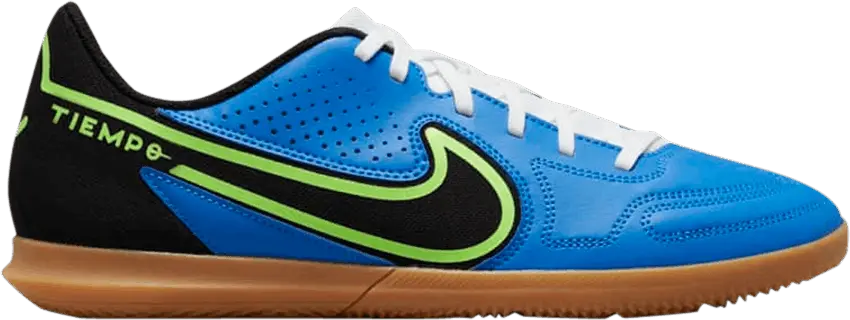  Nike Tiempo Legend 9 Club IC &#039;Light Photo Blue Lime Glow&#039;
