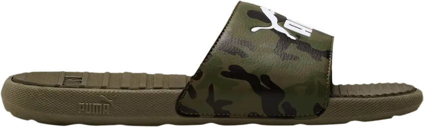  Puma Cool Cat Slide &#039;Camo - Dark Olive&#039;