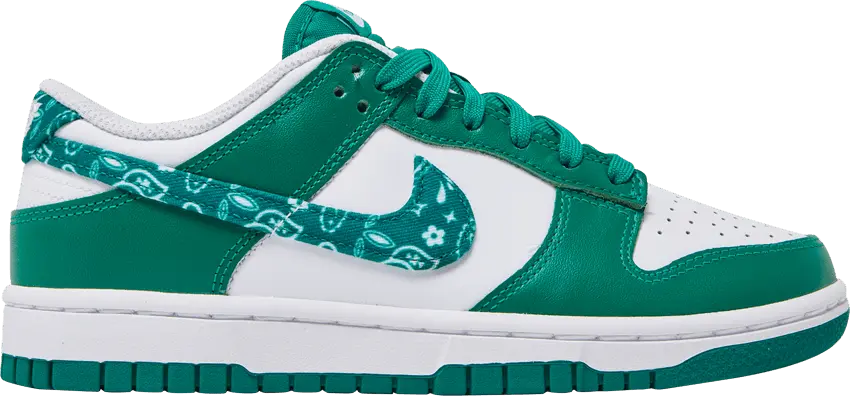  Nike Dunk Low Essential Paisley Pack Green (Women&#039;s)