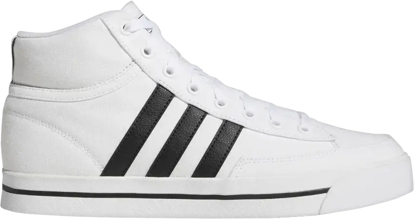  Adidas Retrovulc Mid &#039;White Black&#039;