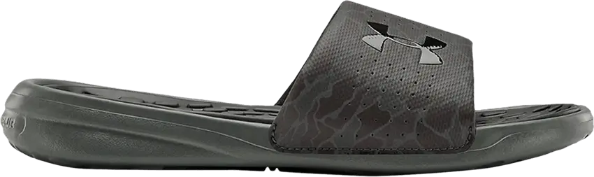 Under Armour Playmaker D Multi Slide GS &#039;Black Jet Grey Camo&#039;