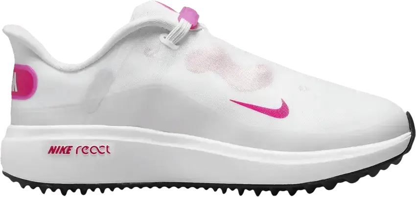  Nike Wmns React Ace Tour &#039;White Pink Prime&#039;